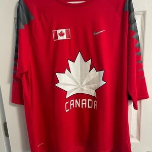 Nike Red Team Canada Hockey Jersey